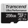 Transcend 340S - Flash-Speicherkarte - 256 GB microSDXC UHS-I