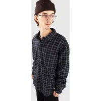 Element Button Down Regular Flannel Hemd tartan blue Gr.