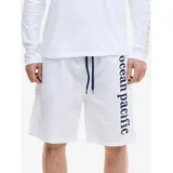 Ocean Pacific Badeshorts Weiß/Dunkelblau M