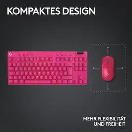 Logitech G Pro X TKL DE rosa