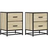 vidaXL Nachtschrank 40 x 31 x 50 cm Braun