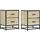 vidaXL Nachtschrank 40 x 31 x 50 cm Braun