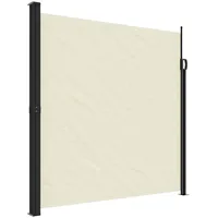 vidaXL Seitenmarkise 200 x 300 cm Creme Polyester