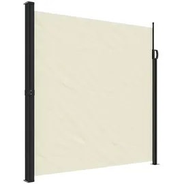 vidaXL Seitenmarkise 200 x 300 cm Creme Polyester