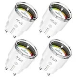 Nous Smart WiFi A1T Tasmota, Smart-Steckdose, 4er-Pack