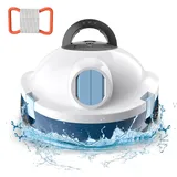 MEDOXA Poolroboter, kabelloser Poolsauger, Himmelblau Y10