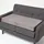 Homescapes Sitzkissen-Bezug, für Sofa-Auflage 100/50/10 cm, Baumwolle