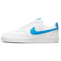 Nike Court Vision Low Next Nature Sneaker, White/LT Photo Blue, 49.5