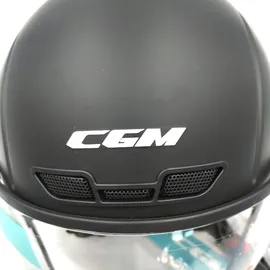 CGM 801v Ebi Vintage Stadthelm - Erwachsene skihelm, Mattschwarz, L