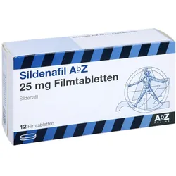 Sildenafil AbZ 25 mg Filmtabletten 12 St