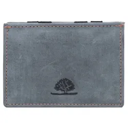 Greenburry Vintage Geldbörse Leder 7.5 cm steel blue