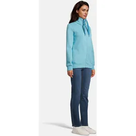 salzhaut Sweatjacke Rackeln türkis XS
