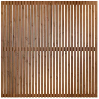 Andrewex Sichtschutzzaun Element Quadra 180 cm x 180 cm Natur