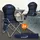 Hauki Campingstuhl 2Er Set Blau