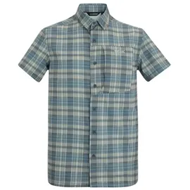 Regatta Anti-insect Travel Light Kurzarmhemd - China Blue Check - L