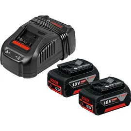 Bosch Akku-Starter-Set GBA 18 Volt 2x 4,0 Ah
