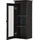 OTTO home Hängevitrine Cubrix 35 x 28 x 85 cm Braun