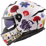 LS2 LS2, Integraler Motorradhelm Stream II Flowers Gloss White, L