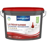 swingcolor Latexfarbe 6212.D010.0 (Schneeweiß, Hochglänzend, 10 l)