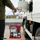 Dieselpumpe 550w 60l/min Selbstsaugende Dieselpumpe Mit Zähler Und Manueller Ölpistole Kraftstoffpumpe Mit Filter Und 2/4m Schläuchen Für Diesel Übertragung