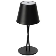 LINDBY LED Janea Dimmbar (spritzwassergeschützt (Modern) in Schwarz aus Metall
