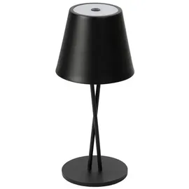 LINDBY LED Janea Dimmbar (spritzwassergeschützt (Modern) in Schwarz aus Metall