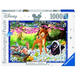 Ravensburger Puzzle Ravensburger 19677 Disney Bambi 1000 Teile Puzzle, 1000 Puzzleteile bunt