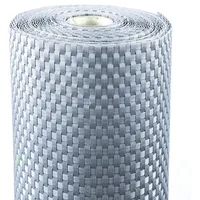 GardenersDream Polyrattan Sichtschutz & Windschutz (Hellgrau, 1 x 1 Meter) - Polyrattan Balkon Sichtschutz Wetterfest - Ideale Sichtschutz Garten-, Sichtschutz Zaun- & Sichtschutz Balkon Verkleidung