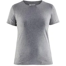 Blåkläder Damen T-Shirt 3304 1059 grau melange - XXL
