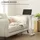 Homcom Schreibtisch Weiß Holz, 65x110x48 cm, Arbeitszimmer Wohnzimmer