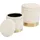 Kare Hocker Cherry Storage Cord 30 x 38 cm Beige