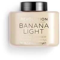 Revolution Makeup Revolution, Loose Baking Powder, Verlängert die Haltbarkeit von Makeup, Makeup Setting Powder, Banana Light,