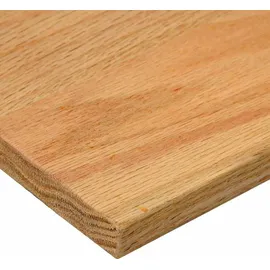 vidaXL Treppenstufen 2 Stk. Hellbraun 100x30x2 cm Massivholz Eiche