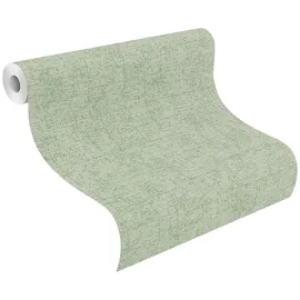Rasch Textil Vliestapete Tapetenwechsel II 10,05 m x 0,53 m grün 507843
