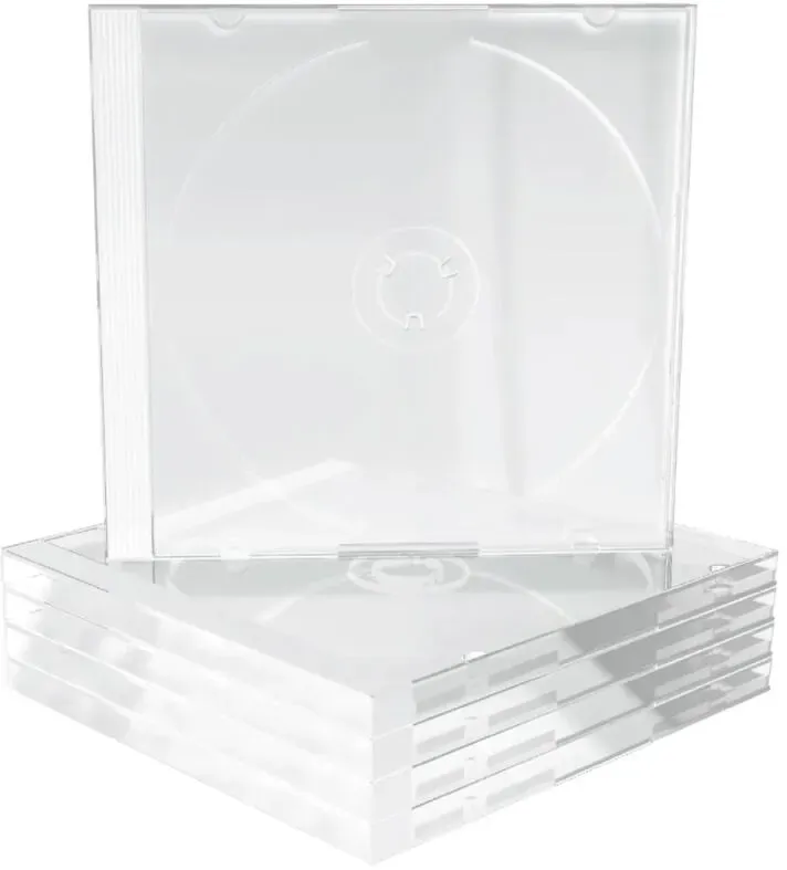 MediaRange BOX24 CD-Hülle Schmuckschatulle 1 Disks Transparent