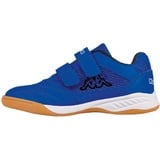 Kappa Kinder Hallenschuhe Kickoff Kids 260509K Blue/Black 25 - 25 EU