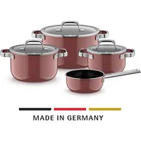WMF Fusiontec Mineral Pro Topf-Set 4-tlg. 2 x Bratentopf + 2 x Fleischtopf