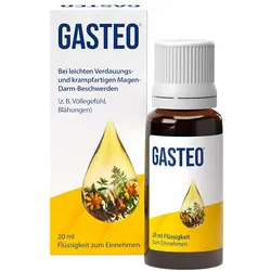Gasteo® Magen-Tropfen bei Magen & Verdauungsproblemen