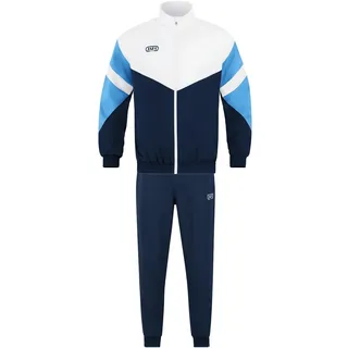 Jako Herren Freizeitanzug Retro, marine/weiß/skyblue S
