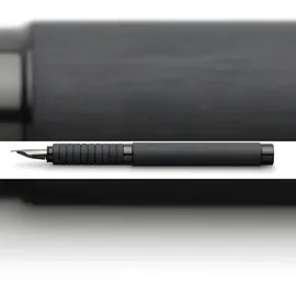 Faber-Castell Füller Essentio Aluminium schwarz