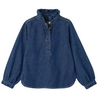 Envie de Fraise Langarmhemd Mini-Me, Partnerlook blau 92/98