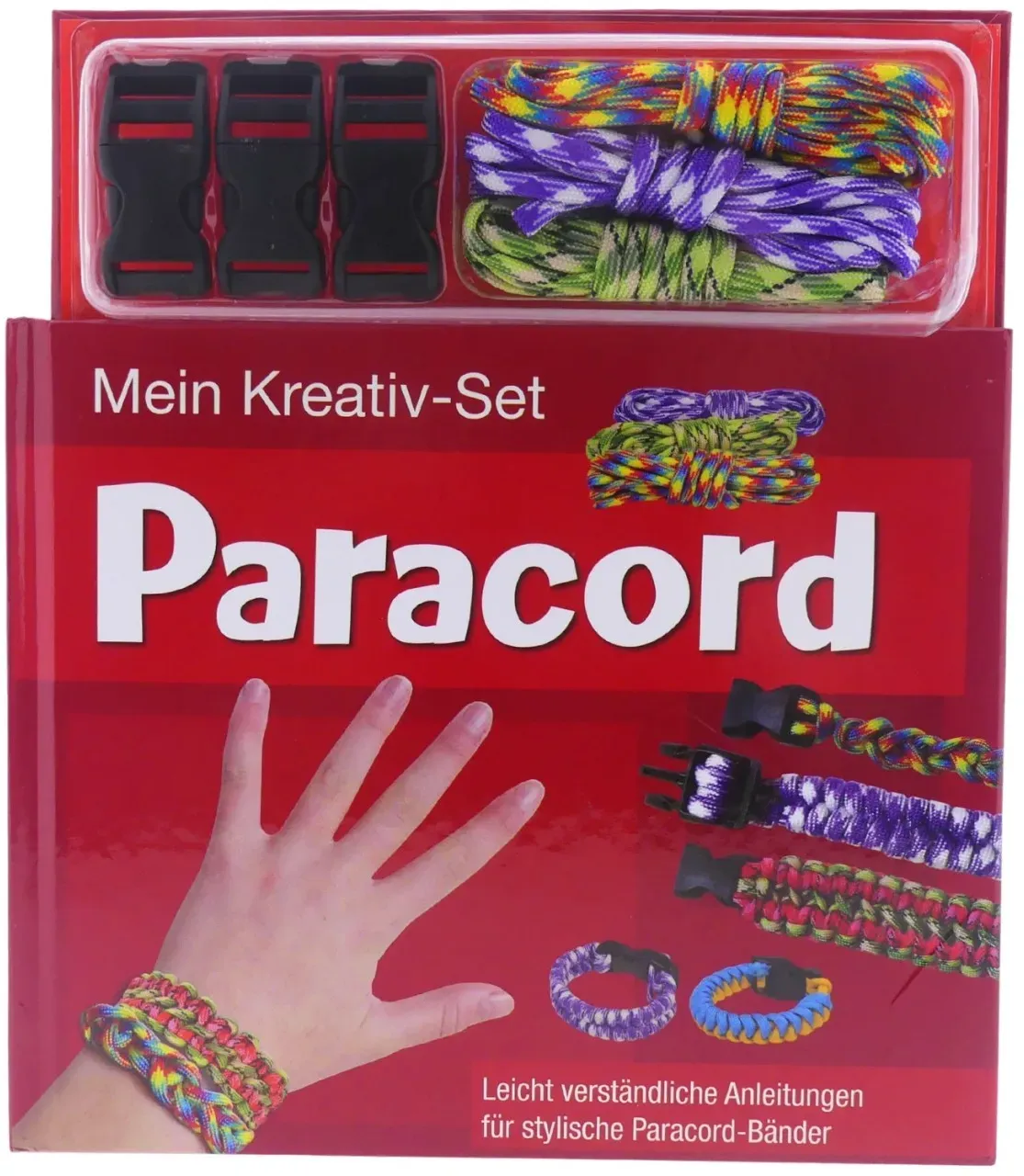 Mein Kreati-Set Paracord Anleitung für stylische Paracord-Bänder tandem. Verl...