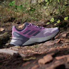 adidas Damen TERREX Soulstride RAIN.RDY Trailrunning-Schuh rosa|violett 40