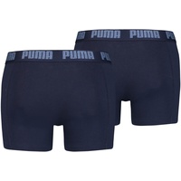 Puma Basic Boxershorts navy M 2er Pack