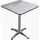 Harms DS Klapptisch Edelstahl-Platte 0 x 0 x 0 cm Silber/Grau