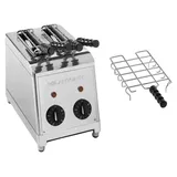 Milantoast 2-er Toaster Edelstahl / Gebürstetes Metall