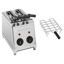 Milantoast 2-er Toaster Edelstahl / Gebürstetes Metall