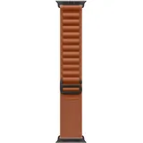 Apple Watch Ultra Alpine Loop 49 mm Terracotta Titan Schwarz Medium