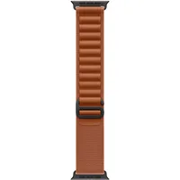 Apple Watch Ultra Alpine Loop 49 mm Terracotta Titan Schwarz Medium