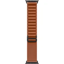 Apple Watch Ultra Alpine Loop 49 mm Terracotta Titan Schwarz Medium